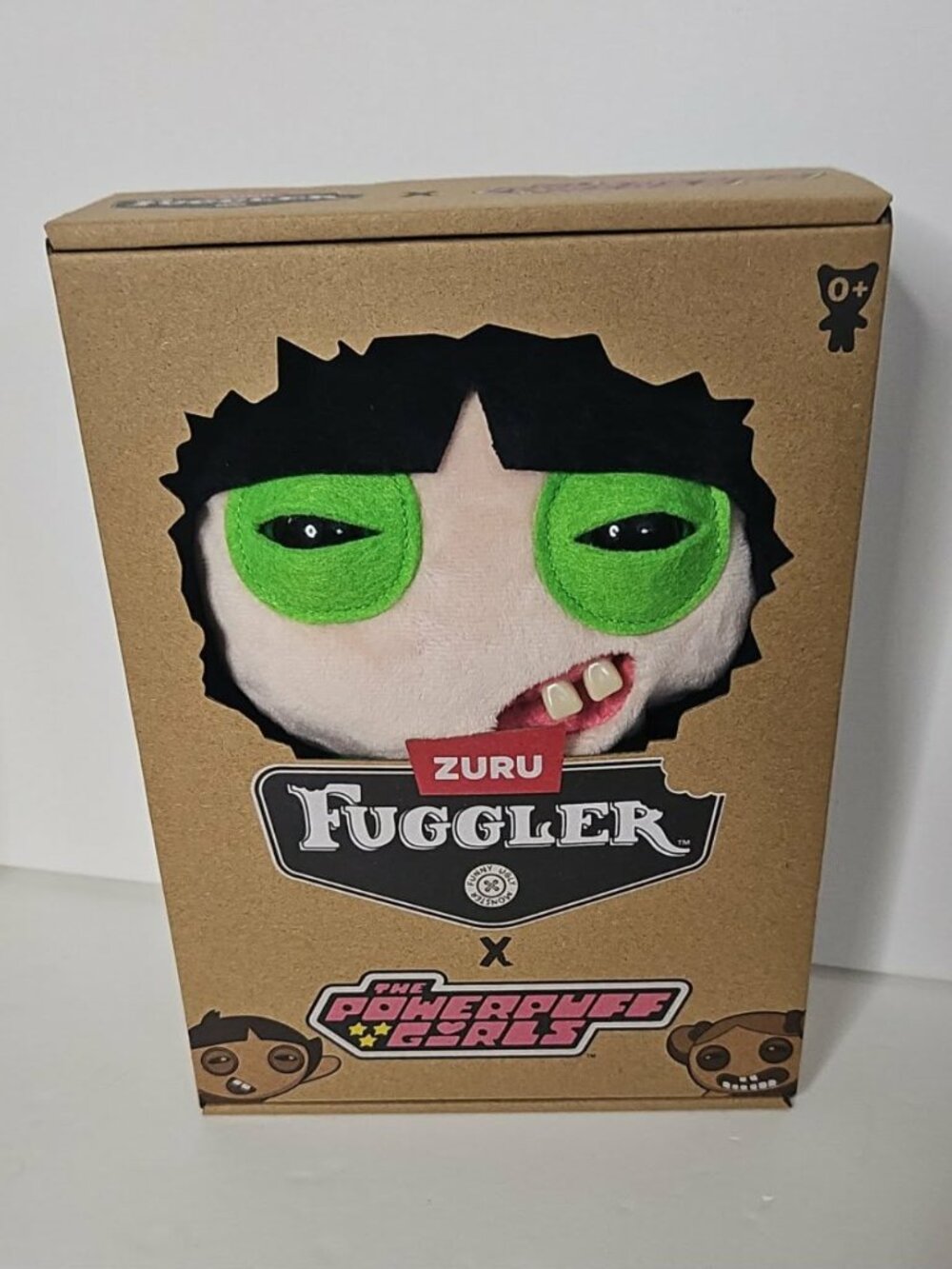 NIB Zuru Fuggler x The Powerpuff Girls Buttercup 9" Plush Collectible Toy